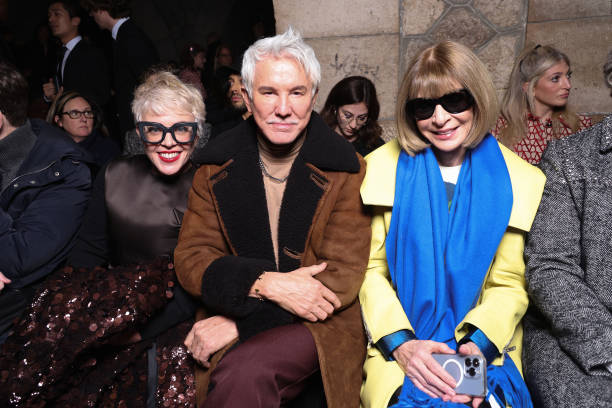 FRA: Valentino : Front Row - Paris Fashion Week - Haute Couture Spring Summer 2023
