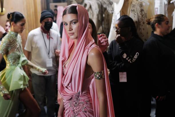 FRA: Zuhair Murad : Backstage - Paris Fashion Week - Haute Couture Spring Summer 2023