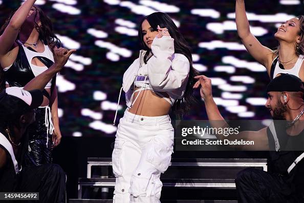 Singer Becky G performs onstage at Calibash Latin Music Festival at