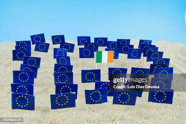 ireland, eu member country since 1973. - spanish congress stock pictures, royalty-free photos & images