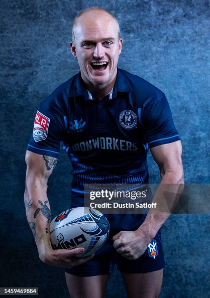 Heighton Jack Heighton poses during the Rugby New York Ironworkers photo day ...