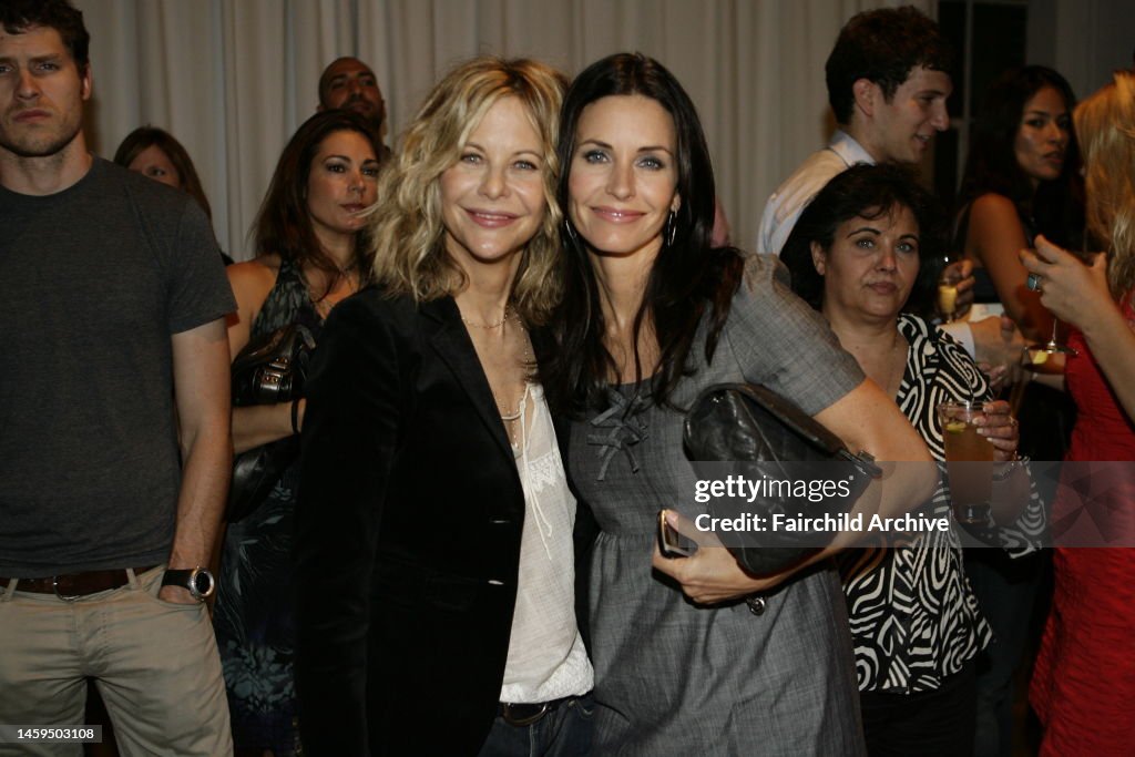Prober Spring Actresses Meg Ryan and Courteney Cox Arquetteattend the Proper spring ...