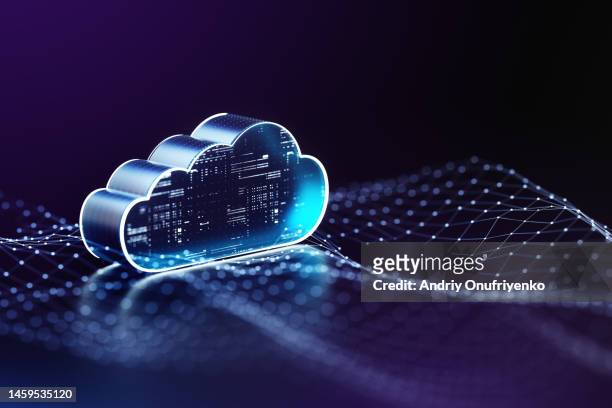 data cloud server - computación en nube fotografías e imágenes de stock