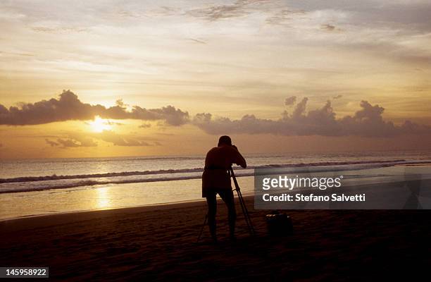fotografia del tramonto sull'oceano indiano - asiático e indiano fotografías e imágenes de stock