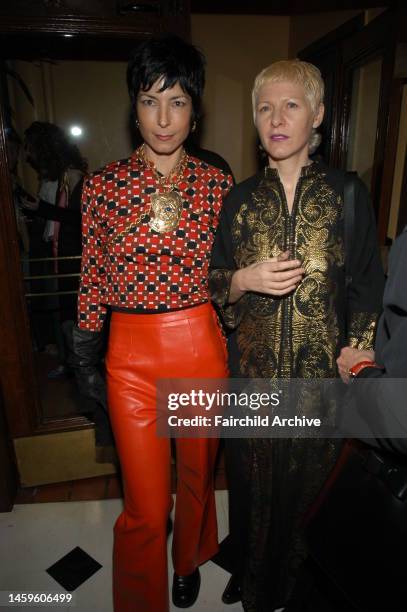 Attends the Indochine 20th Anniversary Party in New York City.
