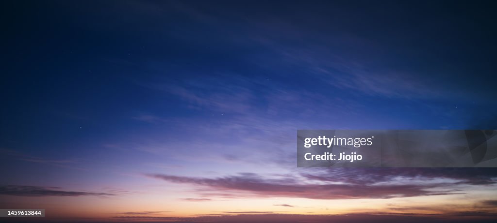 Sky at night