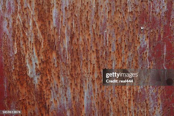 rusted steel as texture - heavy metal texture stock pictures, royalty-free photos & images