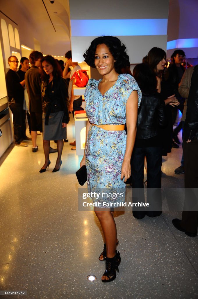 Actress Tracee Ellis Ross attends a party for Alexander McQueen's