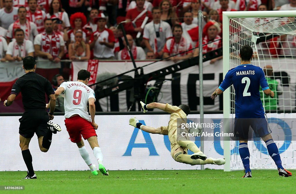 Poland v Greece - Group A: UEFA EURO 2012