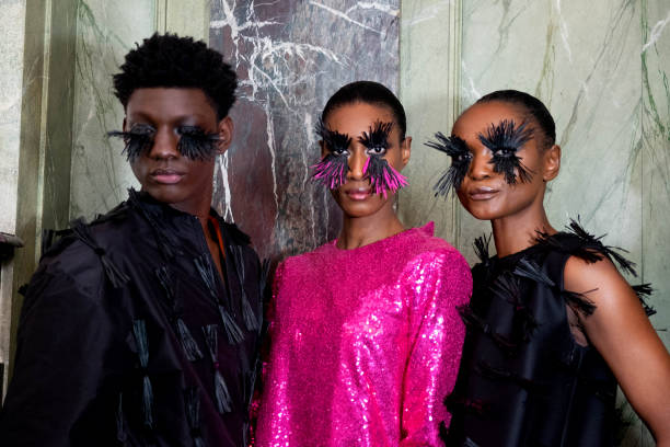 FRA: Imane Ayissi : Backstage - Paris Fashion Week - Haute Couture Spring Summer 2023