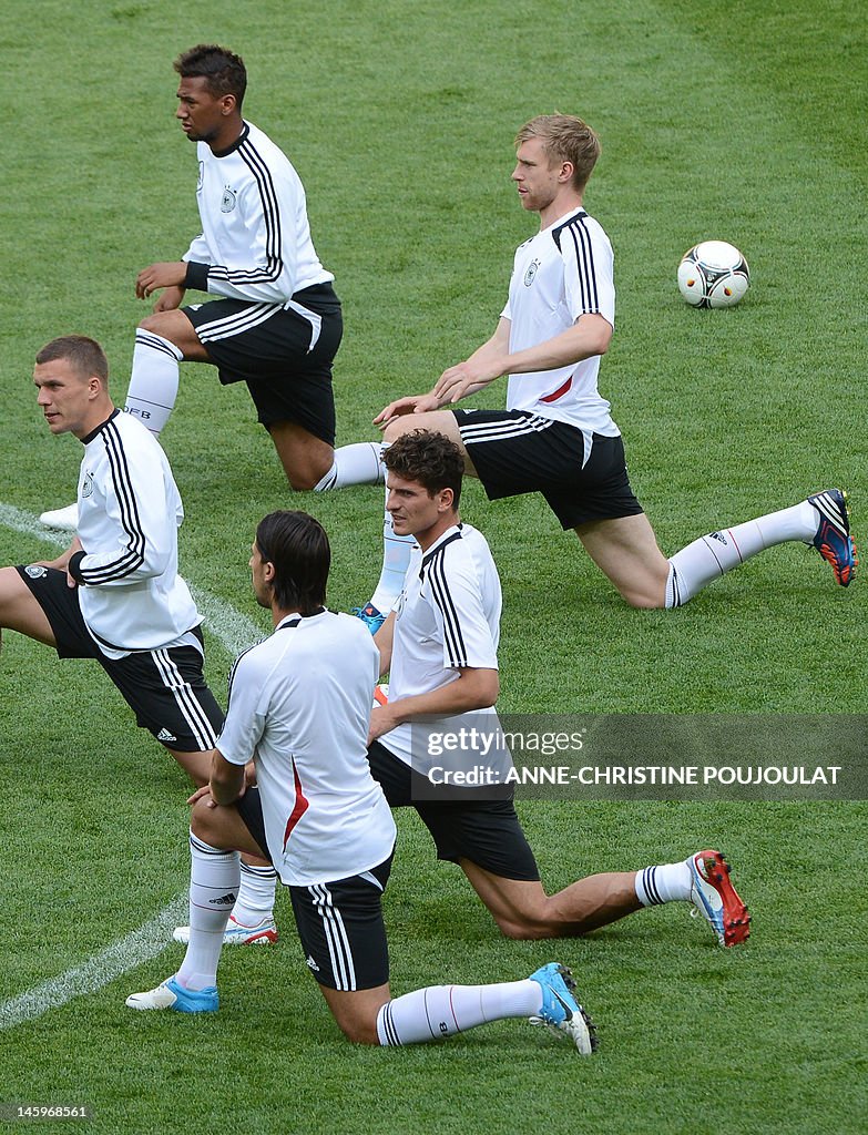 Germany's national football team players