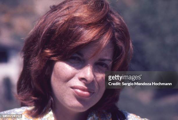 vintage close up photo of a beautiful woman in santiago, chile, 1974 - 1974 stock pictures, royalty-free photos & images