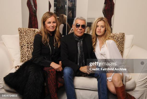 Eva Duringer Cavalli, Roberto Cavalli, Georgia May Jagger