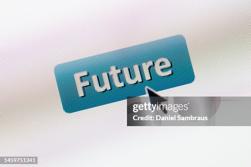 "Future" Computer Screen Button "Future" Computer Screen Button