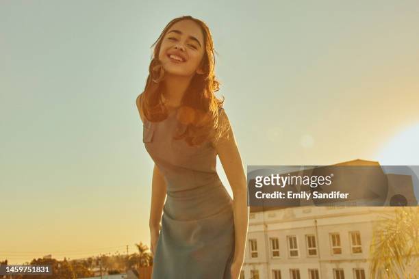 Actress Julia Butters is photographed for Grumpy Magazine November 16, 2022 in Hollywood, California.