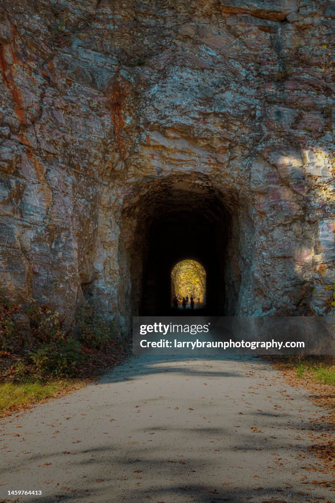 Rochport Tunnel Rock Structure