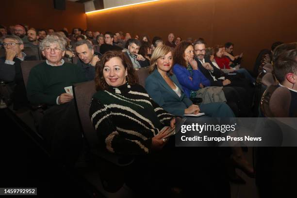 The president of the Government and secretary general of the PSIB, Francina Armengol, and the Minister of Education and PSOE spokeswoman, Pilar...