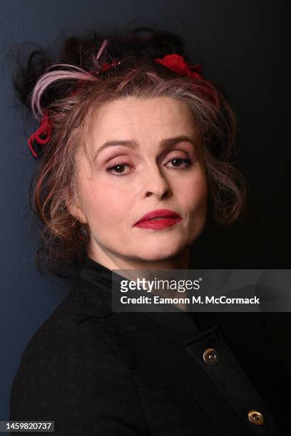 Helena Bonham Carter during the BFI Preview of "Nolly" at BFI Southbank on January 26, 2023 in London, England.