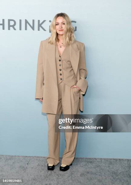 Meredith Hagner attends the premiere of Apple TV+'s "Shrinking" at Directors Guild Of America on January 26, 2023 in Los Angeles, California.