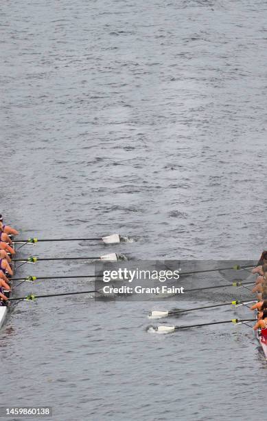 women's rowing eights. - coxed rowing stock pictures, royalty-free photos & images