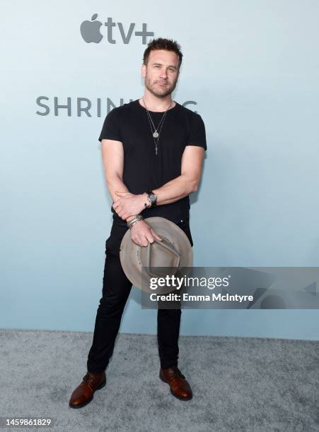 Clive Standen attends the premiere of Apple TV+'s "Shrinking" at Directors Guild Of America on January 26, 2023 in Los Angeles, California.