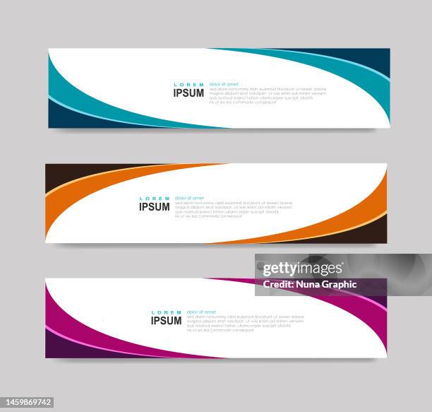 vektor abstrakte banner - dachbalken stock-grafiken, -clipart, -cartoons und -symbole