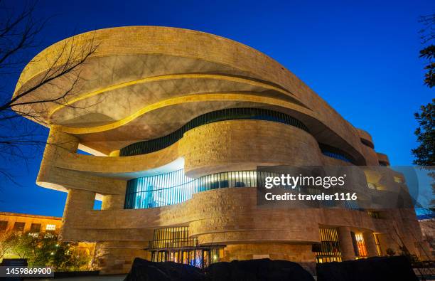 national museum of the american indian in washington, d.c., usa - smithsonian institution stock pictures, royalty-free photos & images