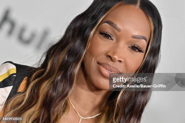 Malika Haqq attends the Los Angeles Red Carpet Premiere Event for Hulu's "The 1619 Project" at Academy Museum of Motion Pictures on January 26, 2023...