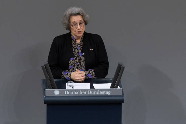 DEU: Germany Commemorates Victims Of The Nazis On Holocaust Remembrance Day