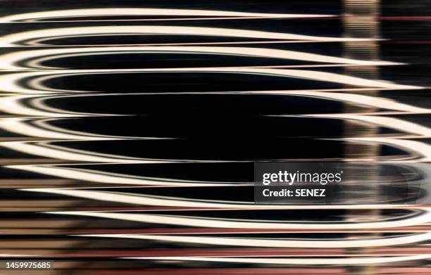 luminous lines on the glass, textured glass - repetition industry stock pictures, royalty-free photos & images