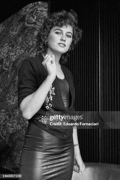 Italian actress and model Lory Del Santo during the Venice Film Festival, Venice, Italy, September 4, 1981.