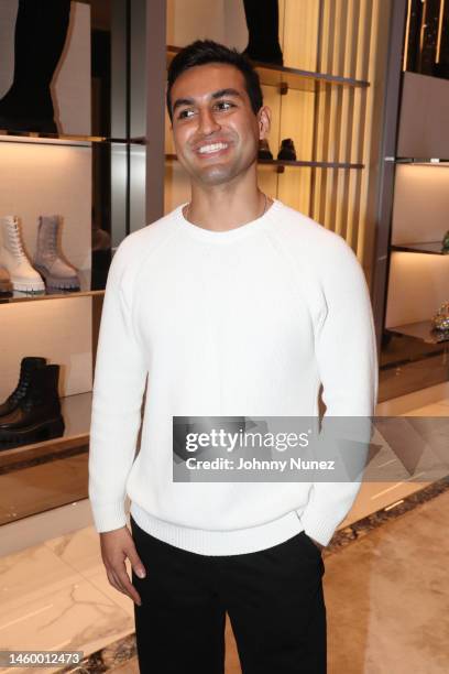 Abed Kareem attends Mercado Global Fashion Forward Pre-Gala Hosted By Edmundo Castillo at Hudson Yards on January 26, 2023 in New York City.