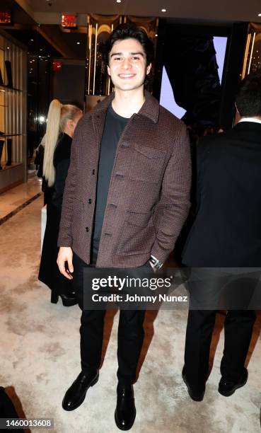 Roberto Gallegos attends Mercado Global Fashion Forward Pre-Gala Hosted By Edmundo Castillo at Hudson Yards on January 26, 2023 in New York City.