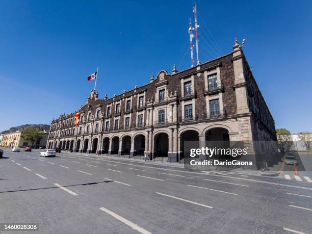 government palace of the state of mexico - toluca mexico stock pictures, royalty-free photos & images