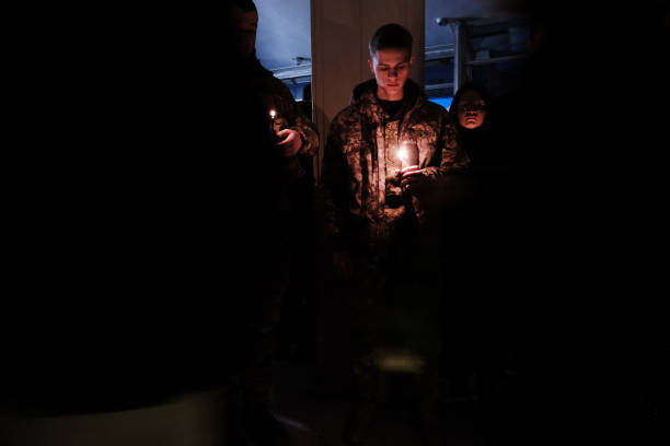 UKR: Vigil Held In Kyiv For Victims Of Russian Invasion