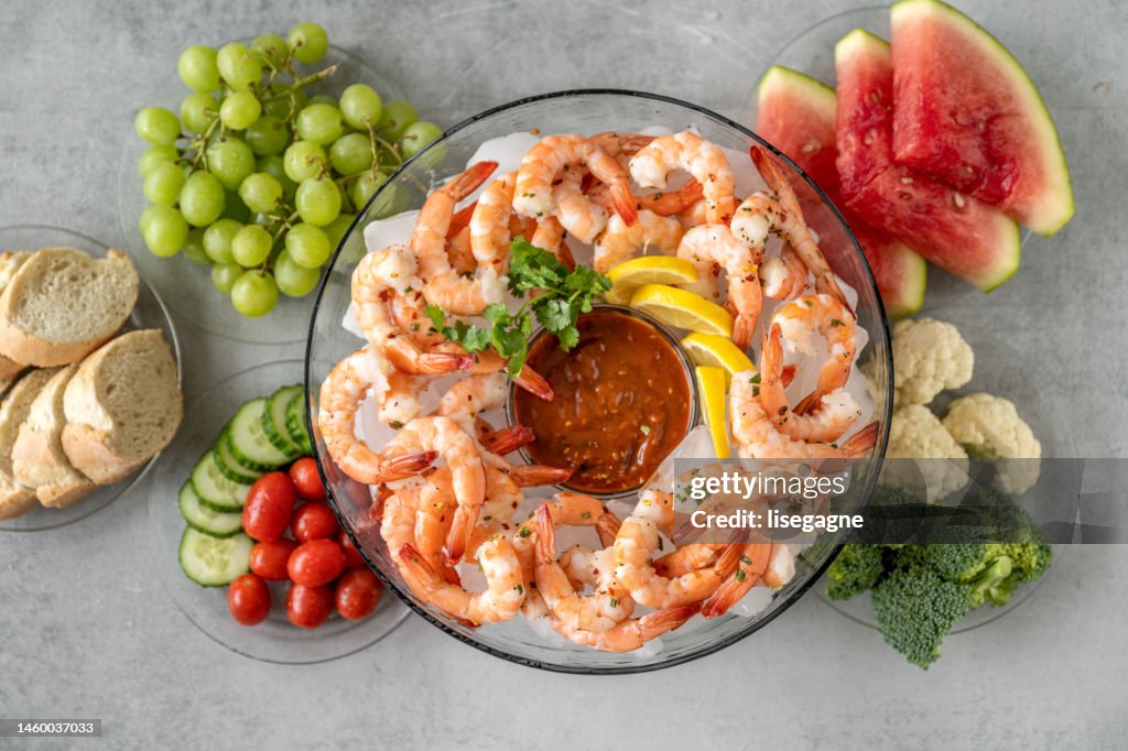 Cocktail shrimps