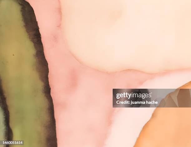 watercolor art abstract - art nature stock pictures, royalty-free photos & images