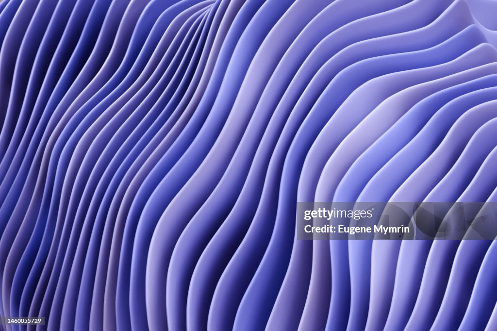 3D wave pattern background