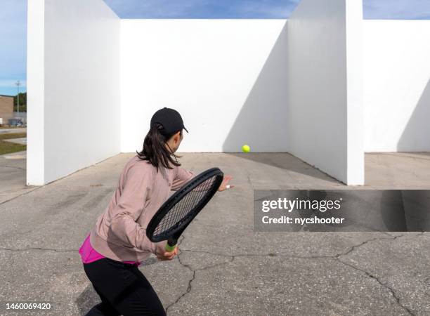 Handball Tennis Racket 297 Tennis Court Wall Stock Photos, High-Res Pictures, and Images ...