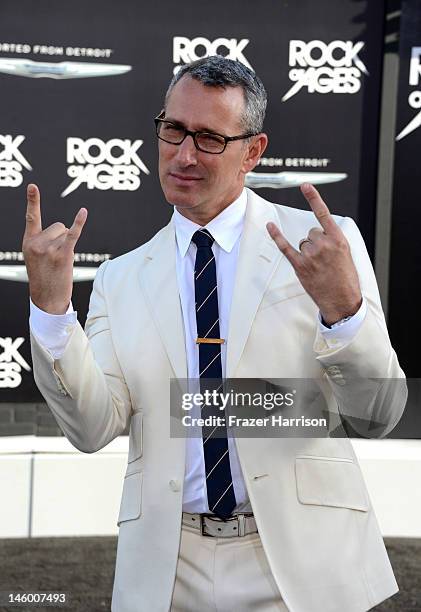 Director Adam Shankman arrives at the premiere of Warner Bros. Pictures' "Rock of Ages" at Grauman's Chinese Theatre on June 8, 2012 in Hollywood,...