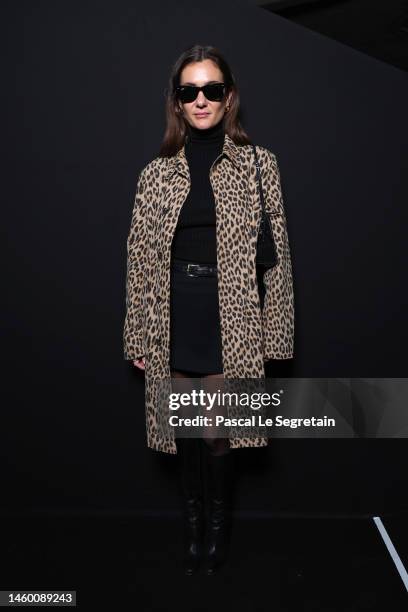 Anne-Laure Mais attends the Zadig & Voltaire Fall-Winter 2023 at Poush on January 27, 2023 in Aubervilliers, France.