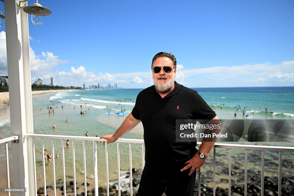 Russell Crowe Attends AACTA Announcement On Gold Coast