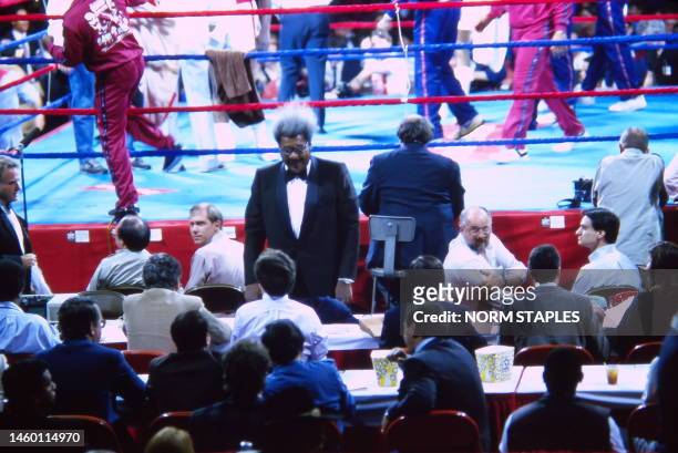 Fight Night With Don King As Tim Witherspoon Battled Tony Tubbs In Atlanta GA On January 17 1986