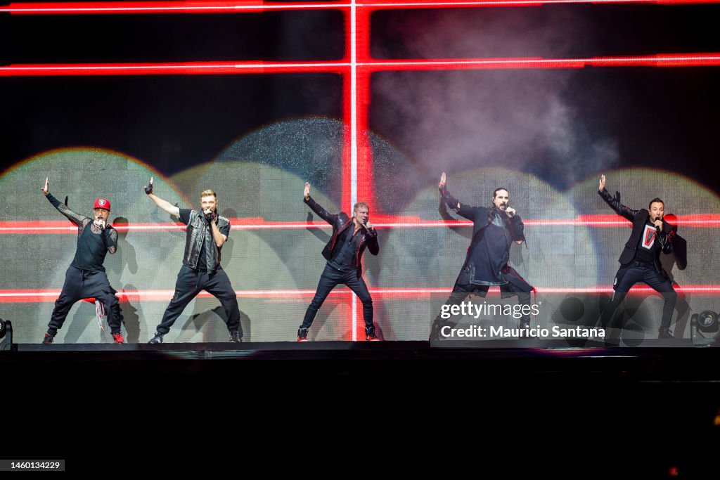 Backstreet Boys Concert In Sao Paulo
