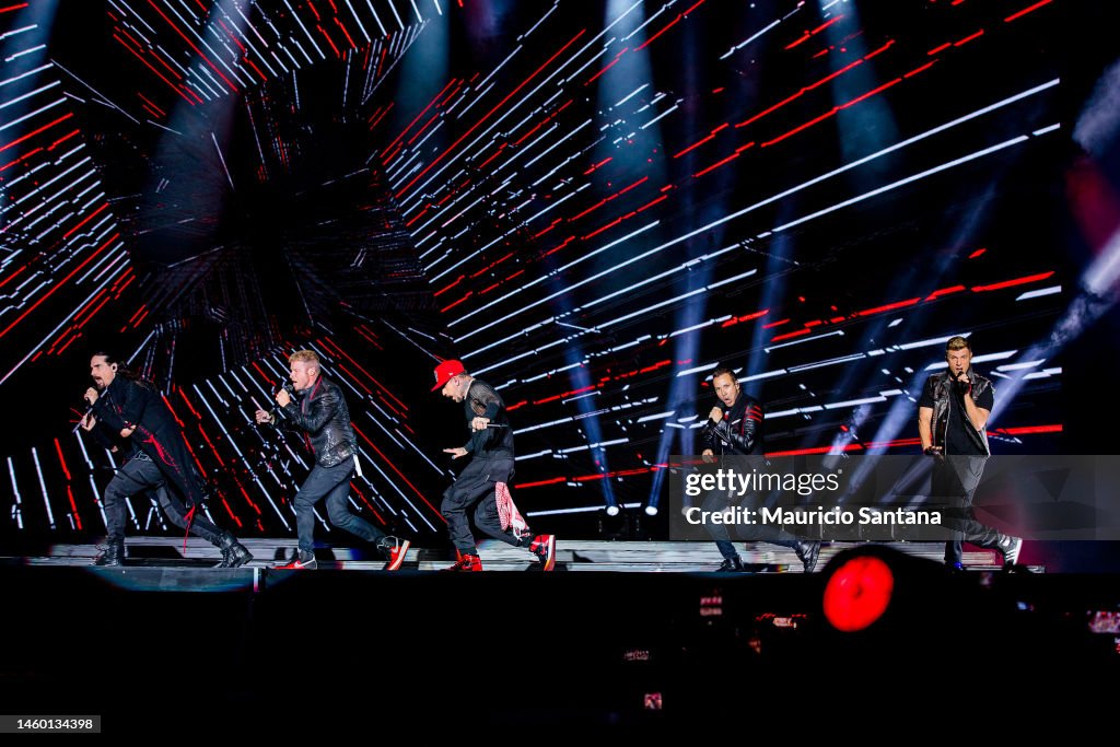 Backstreet Boys Concert In Sao Paulo