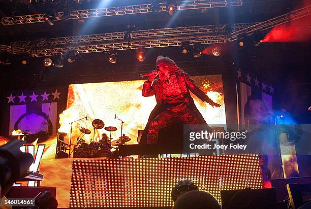Rob Zombie performs live during the 2012 Rock On The Range festival at Crew Stadium on May 20, 2012 in Columbus, Ohio.