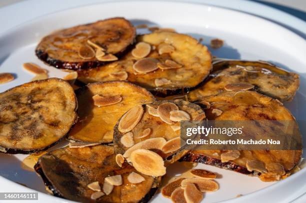 eggplant chips - deep fried stock pictures, royalty-free photos & images