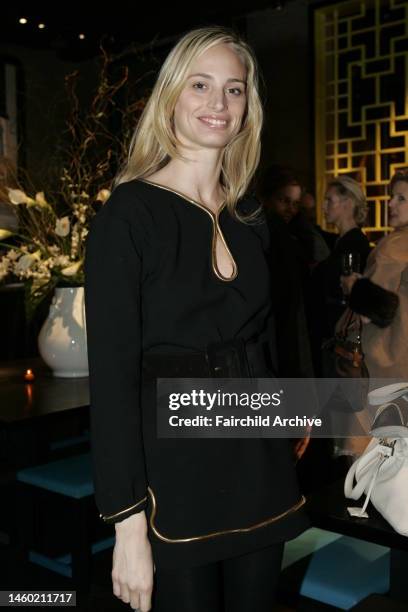 Lauren Davis attends Leiber's Vanessa Getty lunch at Buddakan.