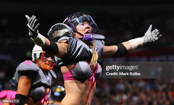 Lingerie Football League All-Star Tour - Game 2, News Photo
