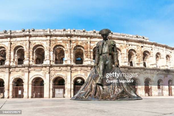 nimes arena – france - nimes stock pictures, royalty-free photos & images